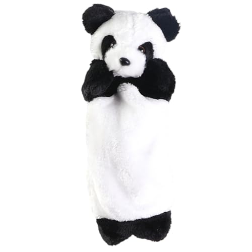 Tier Handpuppen für Kinder,Asudaro Plush Hand Puppets 38cm Kaninchen Wolf Elefant Känguru Hahn Kuh Panda Plüschtier Kuscheltier Handpuppen-Plüschspielzeug für Rollenspiele und Geschichtenerzählen von Asudaro