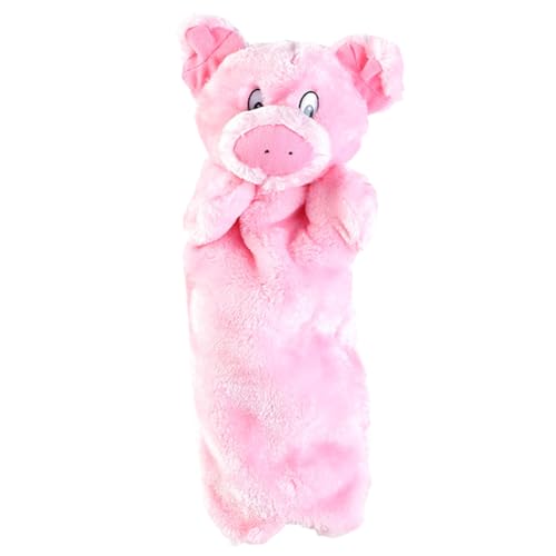 Tier Handpuppen für Kinder,Asudaro Plush Hand Puppets 38cm Kaninchen Wolf Elefant Känguru Hahn Kuh Panda Plüschtier Kuscheltier Handpuppen-Plüschspielzeug für Rollenspiele und Geschichtenerzählen von Asudaro