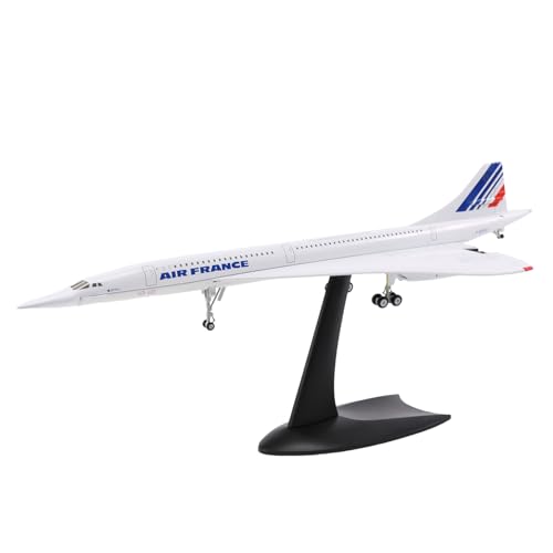 Asuinxurr 1/200 Concorde ÜBerschall Passagier Flugzeug Air France Atemweg Modell für Display Sammlung von Asuinxurr