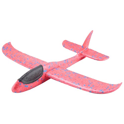 Asuinxurr 1 Stueck EPP-Schaum-Handwurf-Flugzeug im Freien starten Segelflugzeug-Flugzeug-Kind-Geschenk-Spielzeug 34.5 * 32 * 7.8cm interessante Spielwaren von Asuinxurr