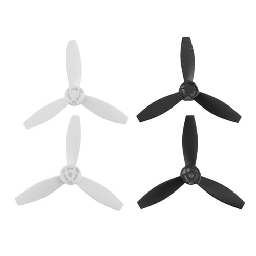 Asuinxurr 4 Propeller Requisiten Ersatzteile Klingen für Papagei Bebop 2 Drone Schwarz von Asuinxurr