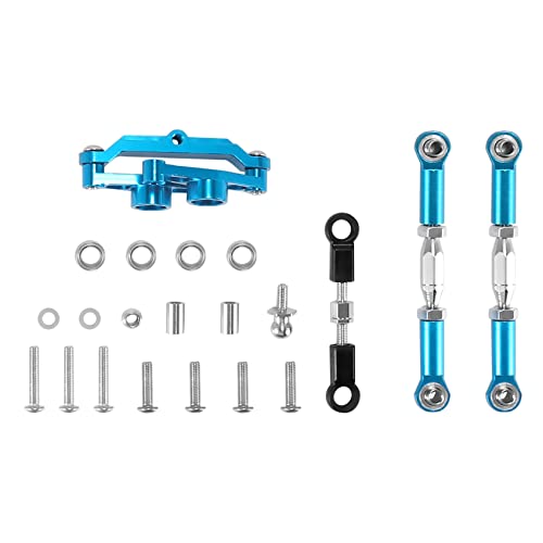 Asuinxurr Aluminium Legierung Lager Kurbel Lenk Satz für TT02B TT-02B 1/10 RC Auto Upgrade Teile ZubehöR von Asuinxurr