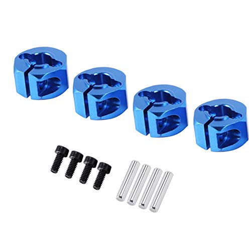 Asuinxurr Blau Rc Metall 7,0 Rad Hex 12Mm Stick mit Stift Schraube für Rc Auto von Asuinxurr