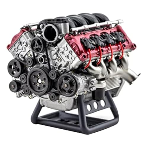 Asuinxurr Laufset für Mini-V8-Motor, Ax90104 Scx10 Capra der Zweiten Generation VS4-10 Pro Ultra von Asuinxurr