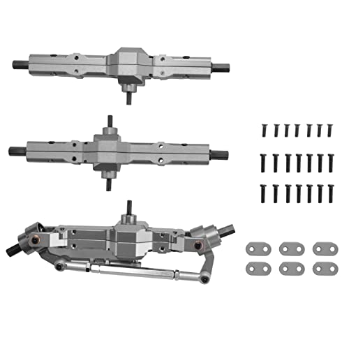 Asuinxurr Metal Vorne Mitte Hinten BrüCken Achse Getriebe für B16 B36 FY004 1/16 RC Auto Upgrade Teile ZubehöR von Asuinxurr