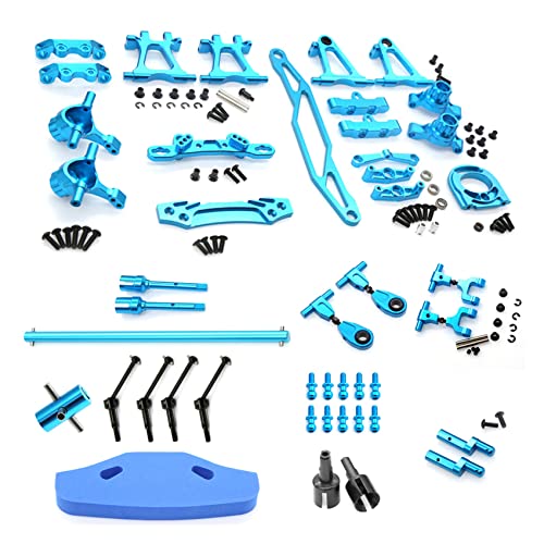 Asuinxurr Metall Modifikation ZubehöR Kit Querlenker Achs Lenkung Schenkel Set für TT02 TT-02 1/10 RC Auto Upgrade Teile,1 von Asuinxurr