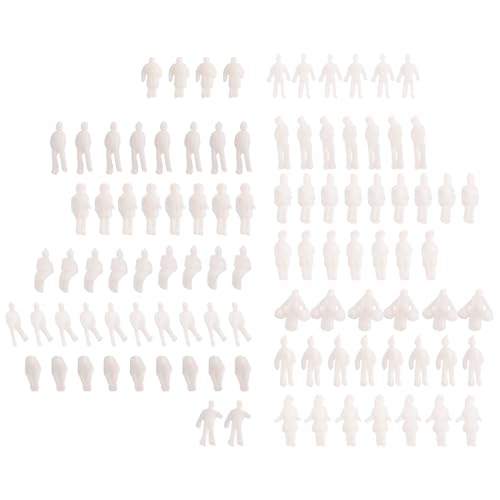 Asuinxurr Model People Figures Maßstab 1: 200 Packung Mit Ca. 100 Stück Assorted Style von Asuinxurr