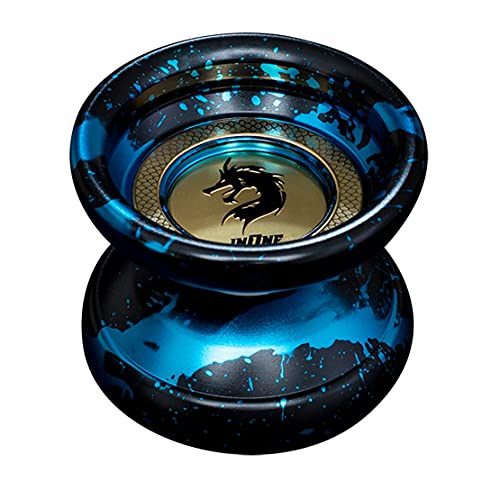 Asuinxurr Professionelles Butterfly Yoyo Alloy Responsive Yoyo 10 Ball Bearing Yoyo für Fortgeschrittene Spieler mit 10 Saiten von Asuinxurr