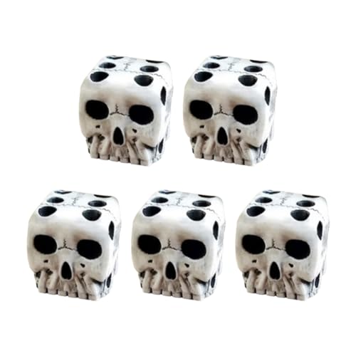 Asuinxurr Totenkopf-Würfel, Gelegenheitsspiel, Brettspiel, Spielzeug, Rollenspiel, Werkzeuge von Asuinxurr