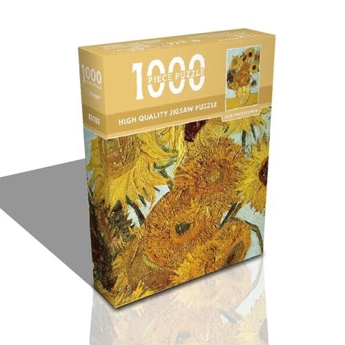 Asukohu 1000-teiliges 70 X 50 cm Großes Schwieriges Puzzle Mit Farbenfrohen Kunstwerken Dicken Teilen Herausfordernden Familienaktivitätspuzzles Kunst 1000 Teile Für Kinder Und Erwachsene von Asukohu