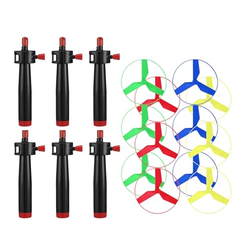 Asukohu 6 Teilige Farbenfrohe Flugscheiben Set Easy Pull String Mechanismus Kunststoff Design Für Kinderspiele Interaktive Eltern Kind Spiele Fliegende CD Asukohu 6 Teilige Farbenfrohe Flugscheiben Set Easy Pull String Mechanismus Kunststoff Design Für Kinderspiele Interaktive Eltern Kind Spiele Fliegende CD von Asukohu