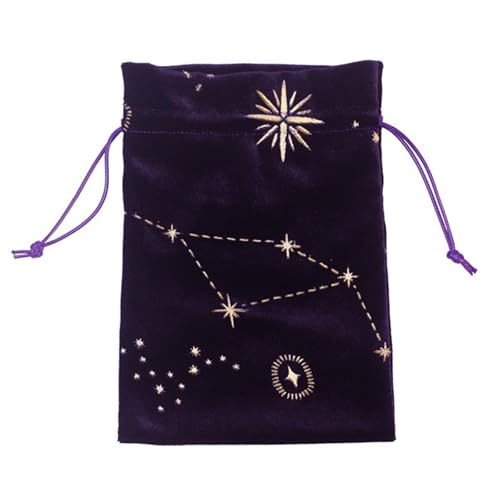 Asukohu Beutel Mit Kordelzug Biber Schmuck Würfel Beutel Brettspielkarten Beutel Hochzeitsgeschenke Verpackung Beutel Tarot Aufbewahrungstasche von Asukohu