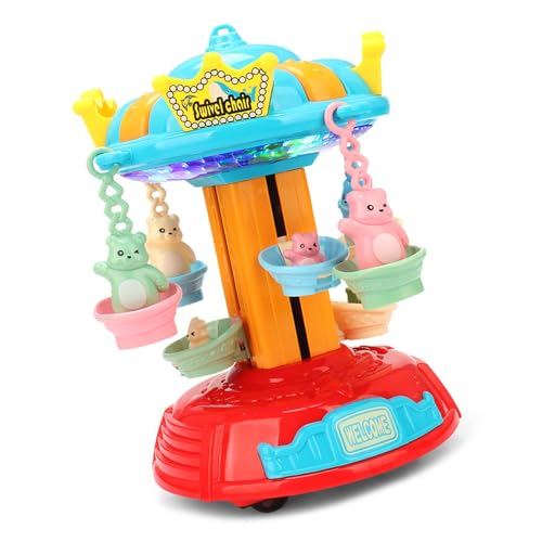 Asukohu Fun Cartoon Bear Drehstuhlspielzeug Für Babyssenorische Entwicklung Und Ermutigung Von Krabbeln Mit Musiklicht Kreatives Geschenkvergnügungspark Rotationspoten Asukohu Fun Cartoon Bear Drehstuhlspielzeug Für Babyssenorische Entwicklung Und Ermutigung Von Krabbeln Mit Musiklicht Kreatives Geschenkvergnügungspark Rotationspoten von Asukohu