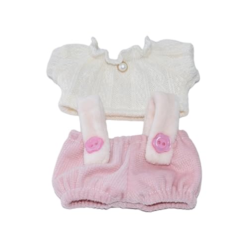 Asukohu Interaktive Verbandkits Für 10 cm Baumwollpuppen Mit Stilvollen Tops Und Overalls Für Kleinkind Tun Play Dressing Game Doll Kleidung Asukohu Interaktive Verbandkits Für 10 cm Baumwollpuppen Mit Stilvollen Tops Und Overalls Für Kleinkind Tun Play Dressing Game Doll Kleidung von Asukohu