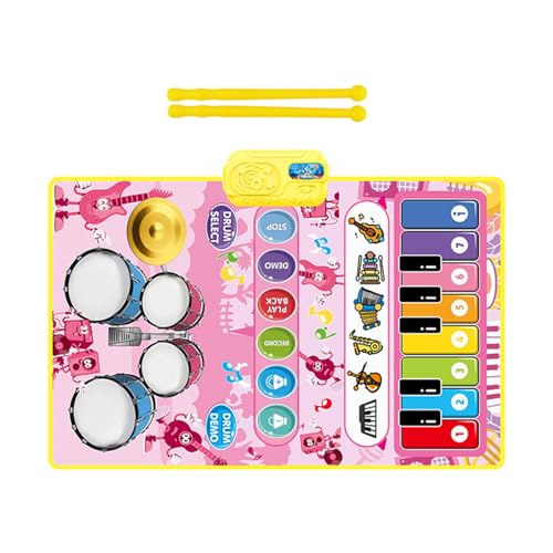 Asukohu Kinder Klavier Keyboard Play Matte Mit Doppelten Instrumentenmodi Musical Educational Toy Für Aktive Kinder Kids Musical Game Floor Matte Asukohu Kinder Klavier Keyboard Play Matte Mit Doppelten Instrumentenmodi Musical Educational Toy Für Aktive Kinder Kids Musical Game Floor Matte von Asukohu