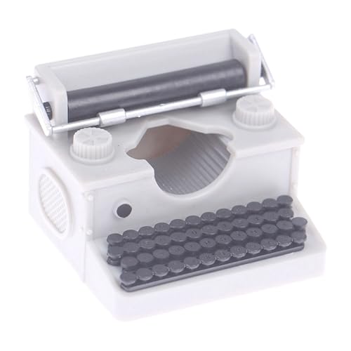 Asukohu Klassische Kleine Schreibmaschinenmodell Dekorative Schreibtischausstellungsstück Ideal Für Puppenhäuser Und Geschichtsliebhaber Vintage Office Decors Dollhouses Accessoire Asukohu Klassische Kleine Schreibmaschinenmodell Dekorative Schreibtischausstellungsstück Ideal Für Puppenhäuser Und Geschichtsliebhaber Vintage Office Decors Dollhouses Accessoire von Asukohu