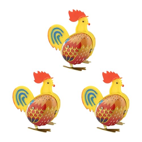Asukohu Klassische Springende Hühnerspielzeug Eisen Eiszinn Rooster Modell Figur Uhr Uhr Für Und Büroschreibtisch Dekoration 3pcs Nostalgisch Für Erwachsene Asukohu Klassische Springende Hühnerspielzeug Eisen Eiszinn Rooster Modell Figur Uhr Uhr Für Und Büroschreibtisch Dekoration 3pcs Nostalgisch Für Erwachsene von Asukohu