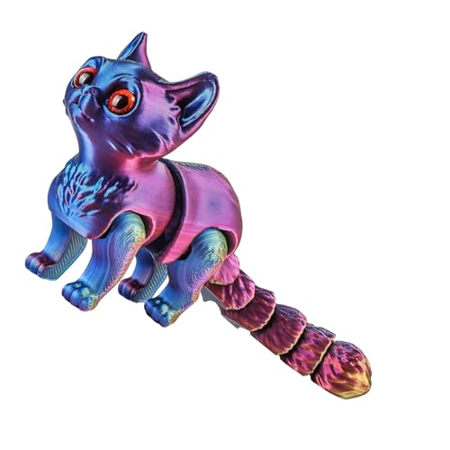 Asukohu Metallic Kätzchen Zappeln Spielzeug Flexible Stressabbau Figur Für Kinder Und Erwachsene Tragbare Artikulierte Design Sammlerkatzen Figurine Asukohu Metallic Kätzchen Zappeln Spielzeug Flexible Stressabbau Figur Für Kinder Und Erwachsene Tragbare Artikulierte Design Sammlerkatzen Figurine von Asukohu