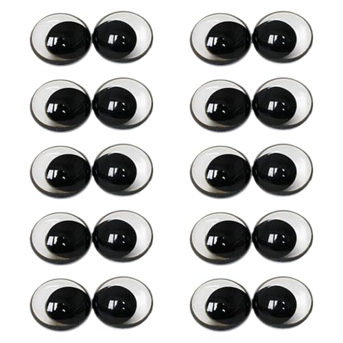 Asukohu Realistische Runde Flache Augen Für Puppen Mehrfachgröße Option Einfach Zu Reinigen Um Handwerksspielzeug Augenersatz Zubehör 10x Cosplay Doll Eye Accessoires Asukohu Realistische Runde Flache Augen Für Puppen Mehrfachgröße Option Einfach Zu Reinigen Um Handwerksspielzeug Augenersatz Zubehör 10x Cosplay Doll Eye Accessoires von Asukohu