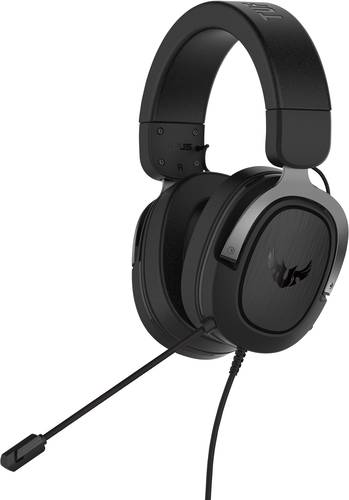 Asus TUF H3 Gaming Over Ear Headset kabelgebunden 7.1 Surround Gun Metall von Asus