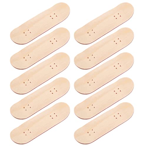 Asyduey 10 StüCke Neue Holzbrett Finger Skateboard Teile für Finger Skateboards von Asyduey