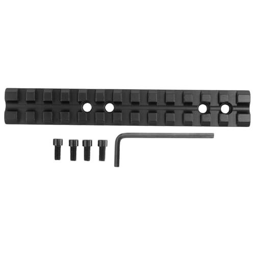 Asyduey 14Cm Zielfernrohr Picatinny/Schiene Rail Scope Mount 13 Slots Schwarz von Asyduey