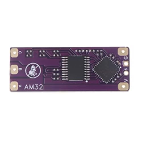 Asyduey 2-4S 32-Bit ESC AM32 Verbesserte Version 40A Hochleistungs-Drehzahlregler Unterstützt PWM-Signal für Crawler-Modellflugzeug B von Asyduey