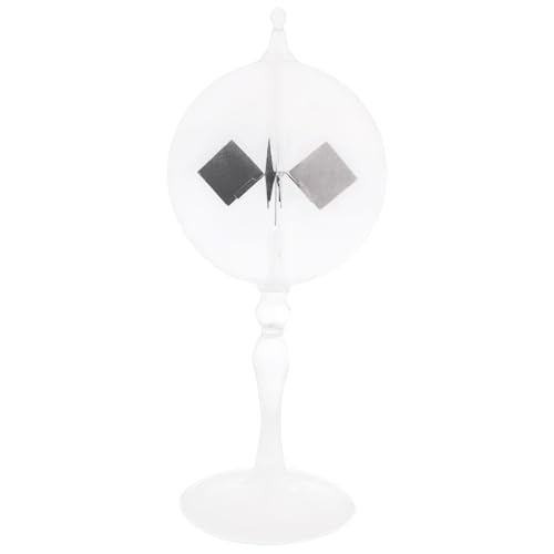 Asyduey 20,5 cm Glas Solarbetriebene Crookes Radiometer LichtmüHle/PäDagogische Lehr Studie Werkzeug/BüRo Dekoration von Asyduey