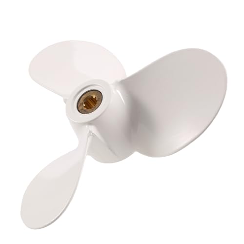 Asyduey 7 1 / 2X7 für 4Hp 5Hp 6Hp für 9 Zahn Wirbelsäulen Aluminium Propeller Außenborder Boots Motoren Marine Propeller 6E0-45943-01-El von Asyduey