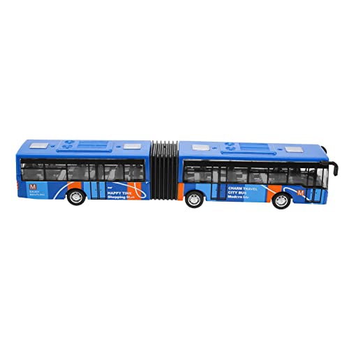 Asyduey Kinder Diecast Model Vehicle Bus Auto Spielzeug Kleines Baby ZurüCkziehen Spielzeug Blau von Asyduey