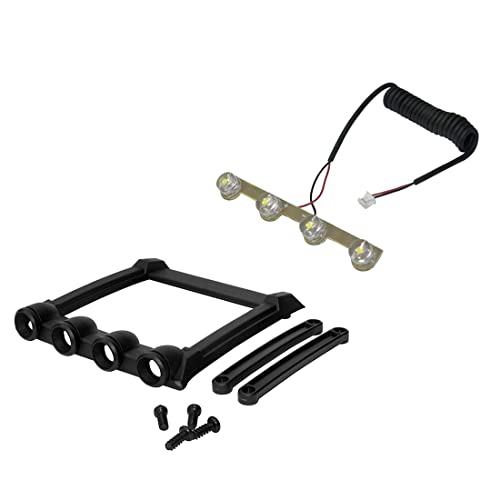 Asyduey RC Auto Dachlampe und LichtstäNder für HBX 901 901A 1/12 RC Auto Upgrades Teile Ersatzteile ZubehöR von Asyduey