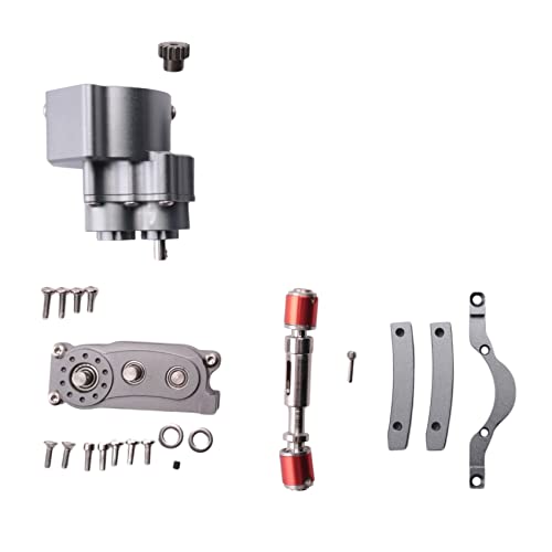 Asyduey Vorder Motor Getriebe PräFix Getriebe Verteiler Getriebe für 1/10 RC Crawler Auto Axial SCX10 & SCX10 II Teile, von Asyduey