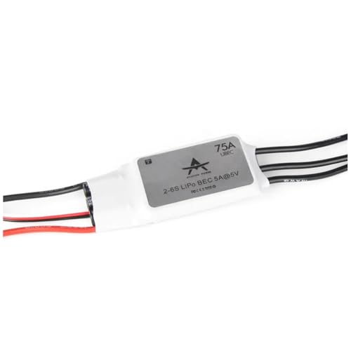 Asyduey at 75A ESC Elektronischer Geschwindigkeitsregler 2-6S LiPo BEC Brushless ESC für RC FPV Drohne von Asyduey