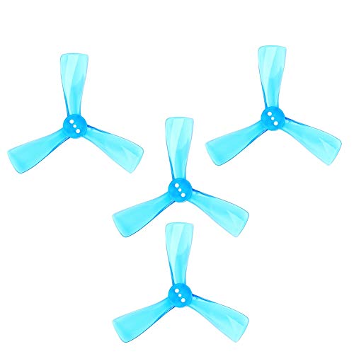 Asyduey für Nazgul Cine 2525 2,5 Tri-Blade / 3 Klinge Propeller Prop CW CCW für FPV ProTek25 Drone Teil-Blau von Asyduey