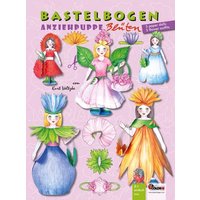 Anziehpuppe Blüten Bastelbogen mit 3 Puppen aus Papier und 5 Outfits Anziehpuppe Blüten Bastelbogen mit 3 Puppen aus Papier und 5 Outfits von Atelier Color