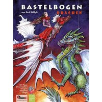Drachen basteln Papier zum Aufhängen Bastelbogen Ausschneidebogen Drachen basteln Papier zum Aufhängen Bastelbogen Ausschneidebogen von Atelier Color