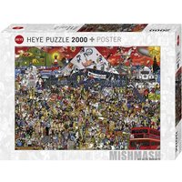 Heye - Standardpuzzle - British Music History 2000 Teile von Athesia