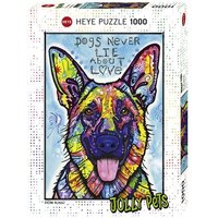 Heye - Standardpuzzle - Dogs Never Lie, 1000 Teile von Athesia