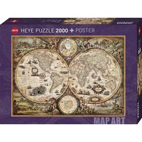 Heye - Standardpuzzle 2000 Teile - Vintage World von Athesia