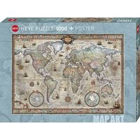 Heye - Standardpuzzle - Retro World 1000 Teile von Athesia