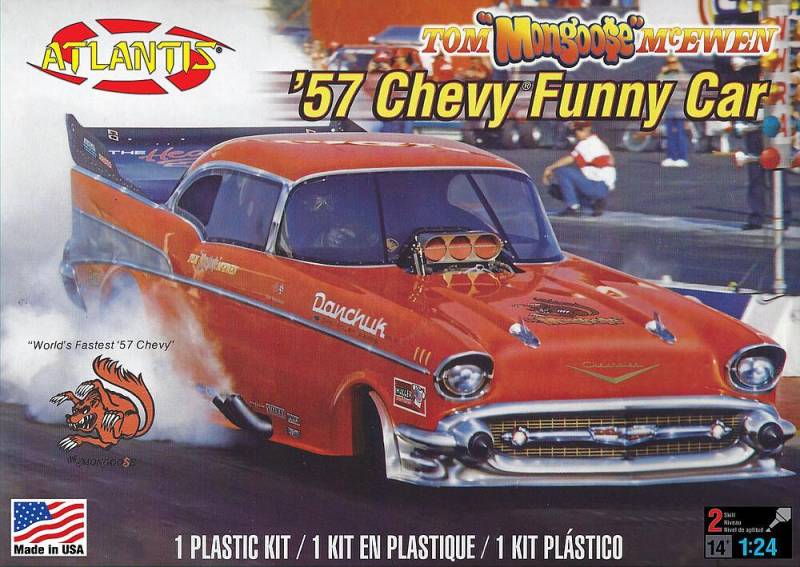 1957er Tom McEwenChevy Funny von Atlantis