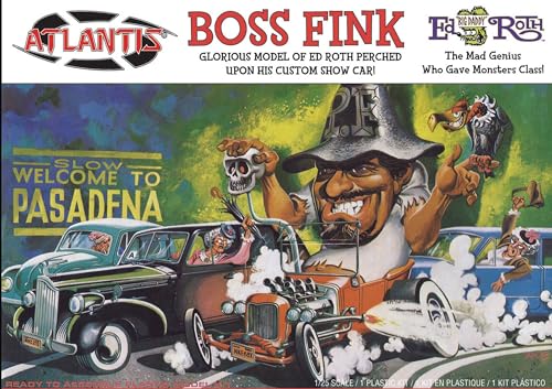 Atlantis - 1/25 Ed Roth Boss Fink - Plastikmodellbausatz von Atlantis