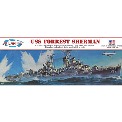 Atlantis 560352 1/319 USS Forrest Sherman, DD-931 von Atlantis