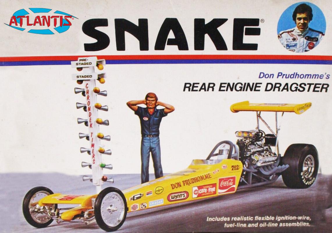 Don Prudhomme Snake Rear Engine Dragster von Atlantis