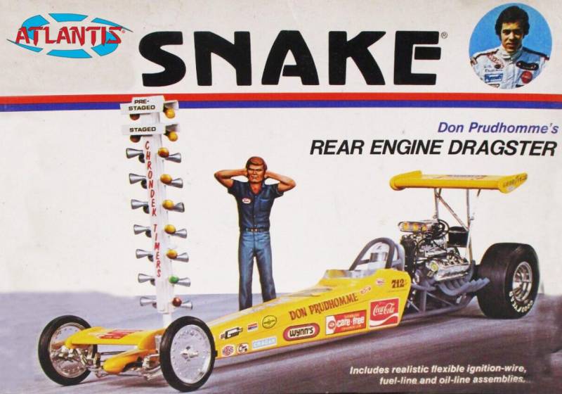 Don Prudhomme Snake Rear Engine Dragster von Atlantis