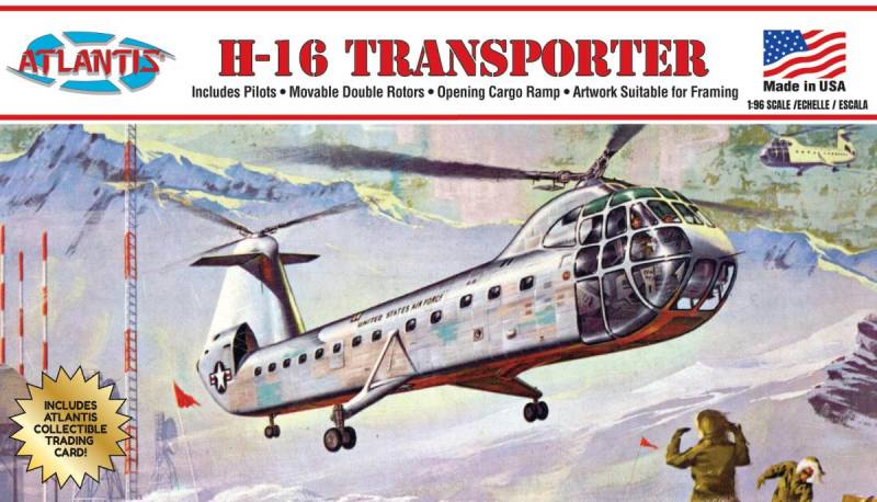 H-16 Piasecki Helicopter von Atlantis