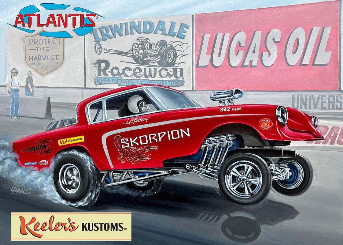 Keelers Kustoms Studebaker Funny Car von Atlantis