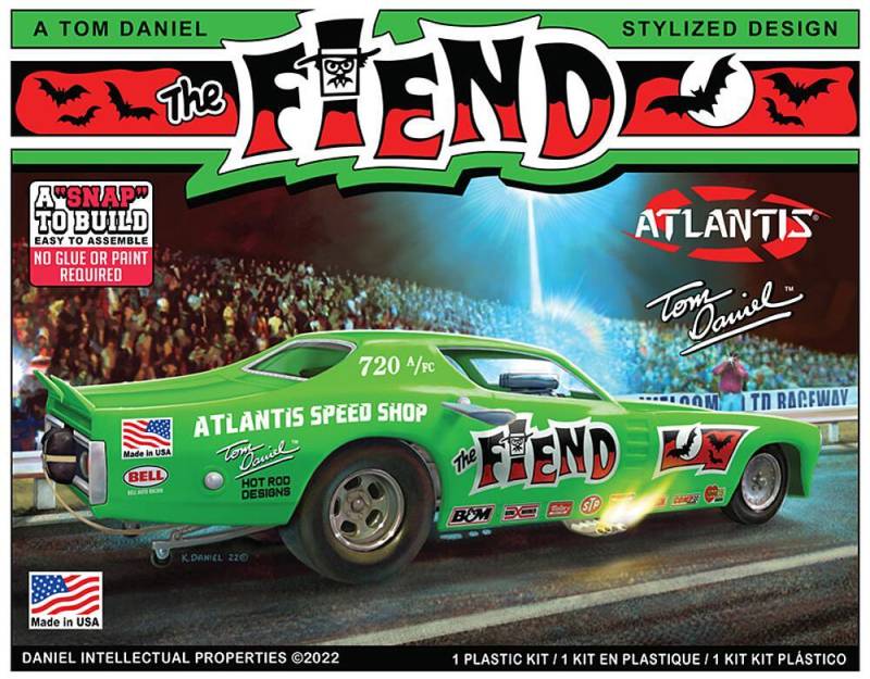 Snap Tom Daniel Fiend Funny Car von Atlantis