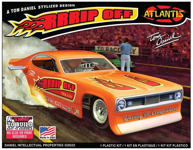 Snap Tom Daniel RRRRip Off Funny Car von Atlantis