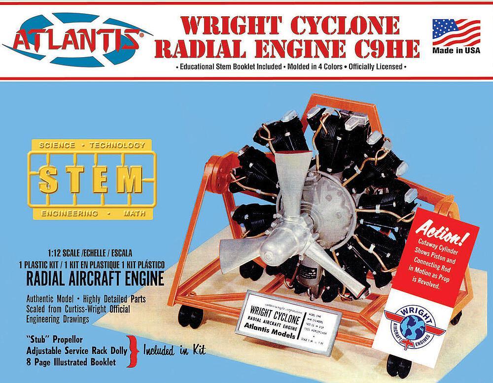 Wrigth Cyclone Radial-Maschine von Atlantis